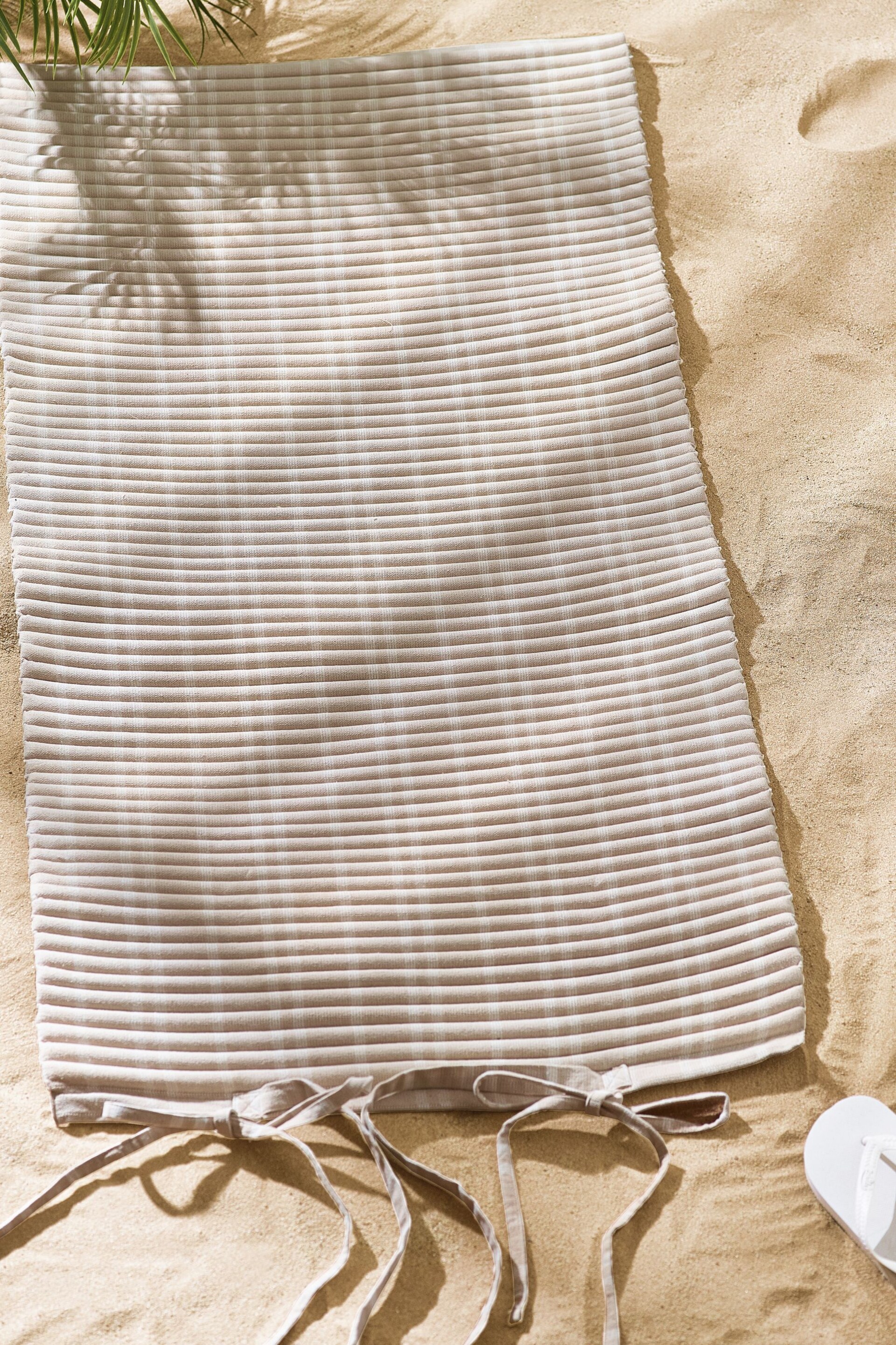 Natural Stripe Beach Mat - Image 3 of 8