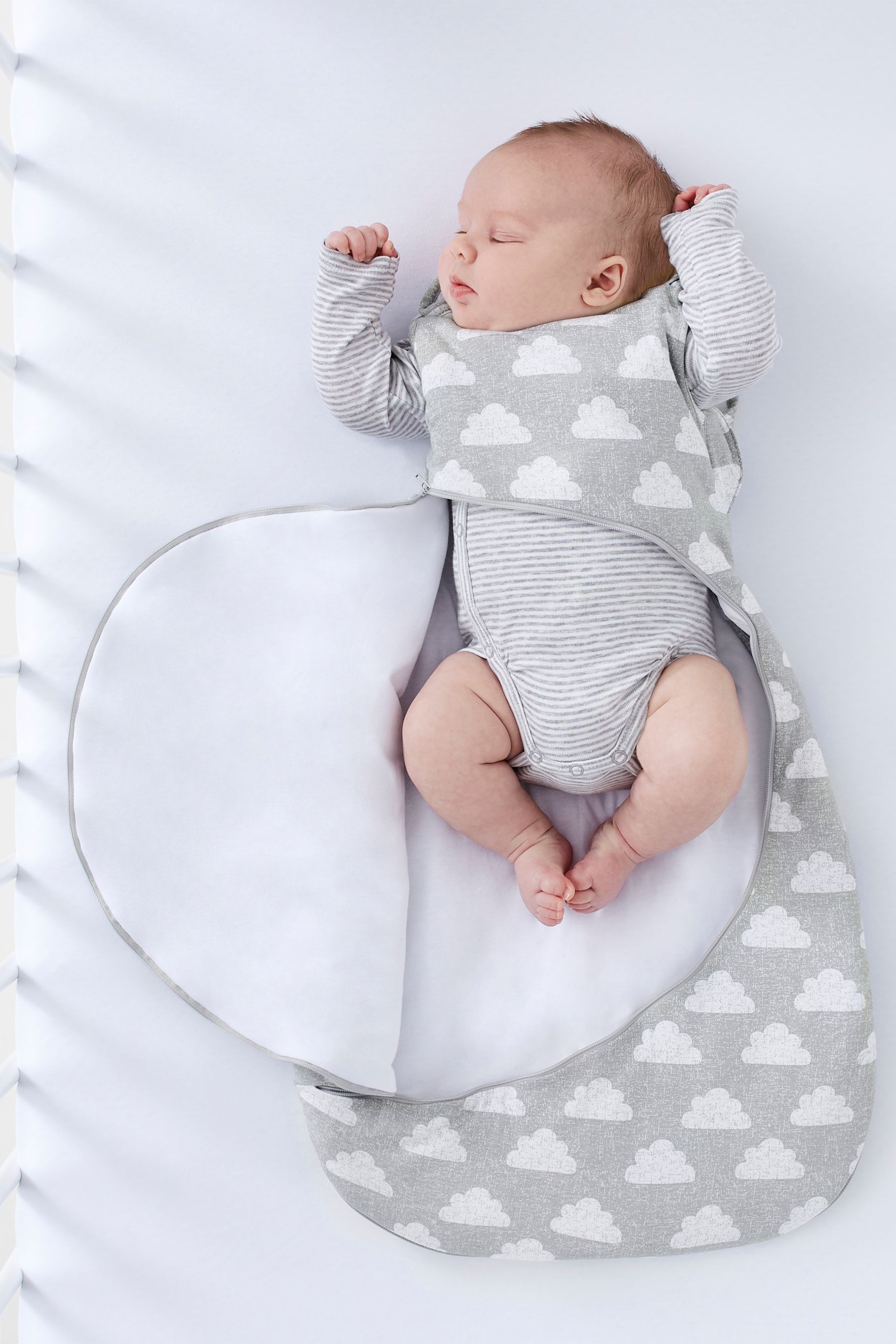 Buy Snuz Grey SnuzPouch 0.5 Tog Sleep Bag from the Next UK online shop