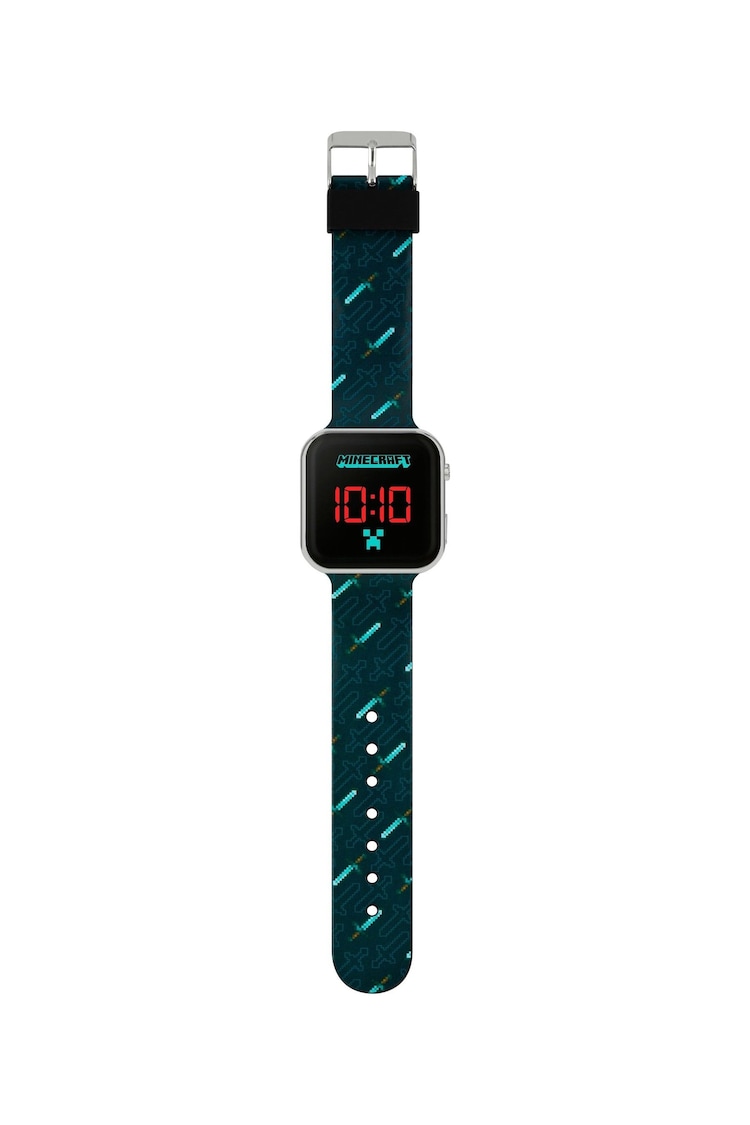 Peers Hardy Minecraft Strap Black LED Watch - Image 2 of 3