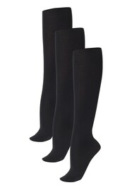 Navy 100 Denier Opaque Tights Three Pack - Image 4 of 4