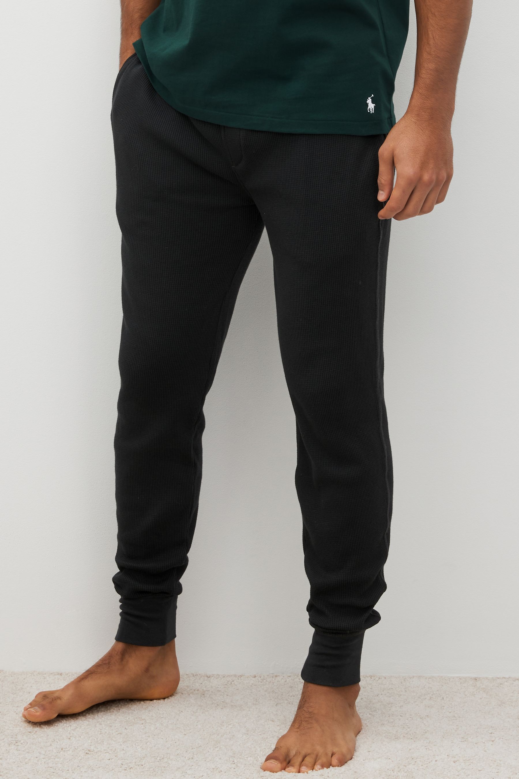 Polo waffle knit joggers clearance