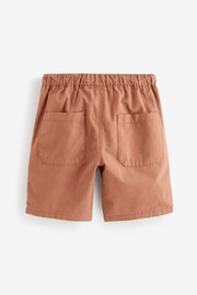 Terracotta Brown Single Pull-On Shorts (3-16yrs) - Image 2 of 3