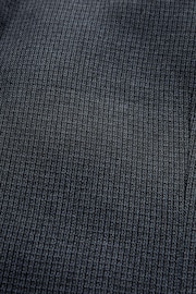 Navy Blue Trimmed Textured Suit Jacket - Image 12 of 12