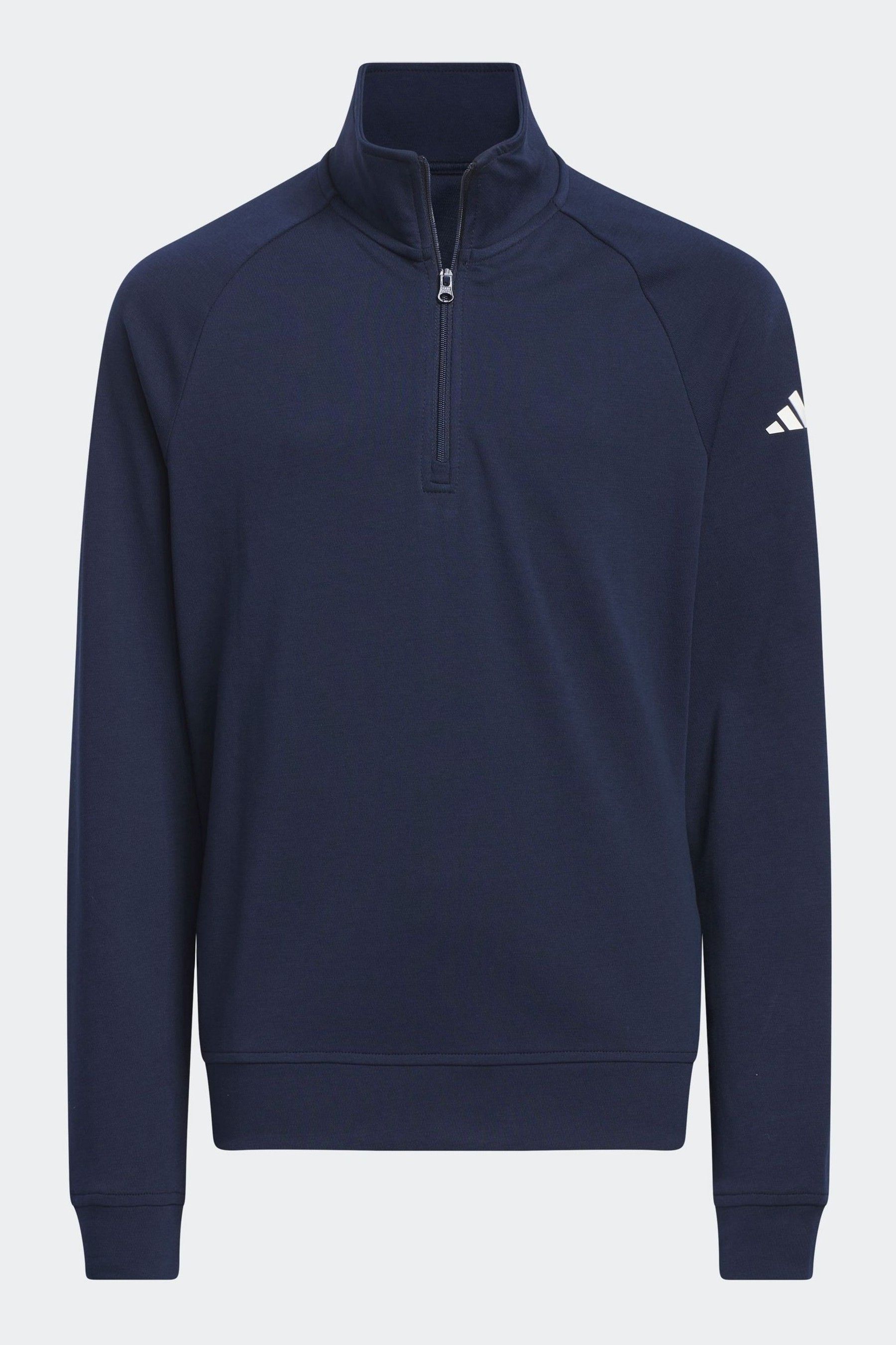 Buy adidas Golf Quarter Zip Layer Black Sweatshirt from Next Luxembourg