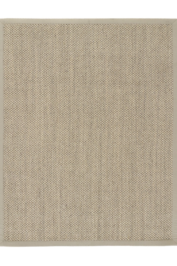 Origin Rug Collection. Beige Sand Border Sisal Rug - Image 2 of 2