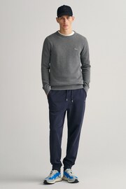 GANT Evening Blue Shield Logo Joggers - Image 1 of 5