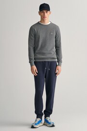 GANT Evening Blue Shield Logo Joggers - Image 3 of 5