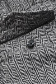 Grey Cotton Quilted Shacket - Image 10 of 11