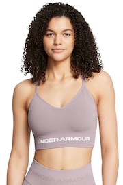 Under Armour Grey Vanish Seamless Low Support Bra - Image 6 of 12