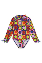 Muddy Puddles Recycled UV Protective Swimsuit - Image 2 of 3