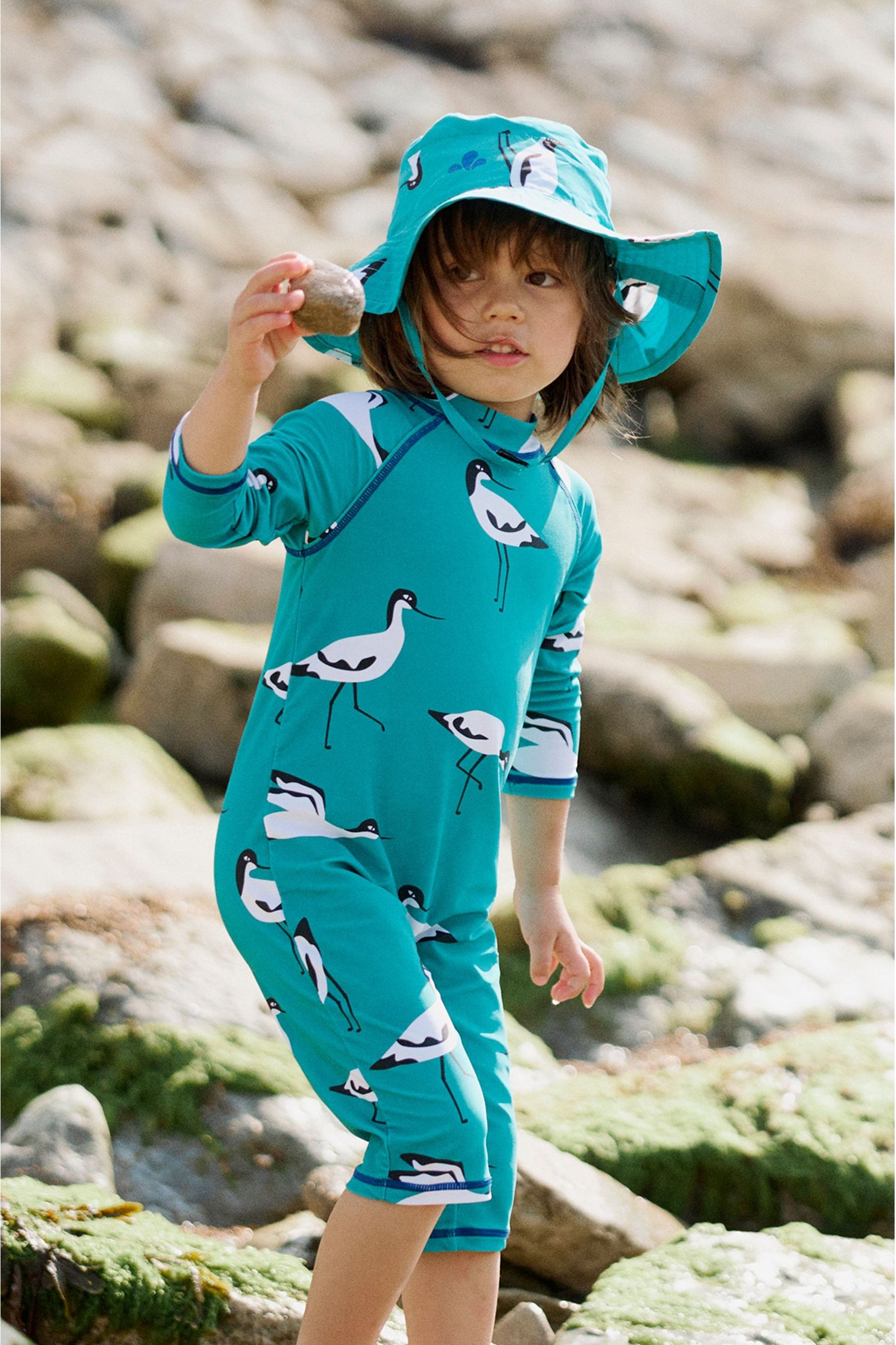 Buy Muddy Puddles Green Recycled UV Protective Surf Suit from the Next UK online shop