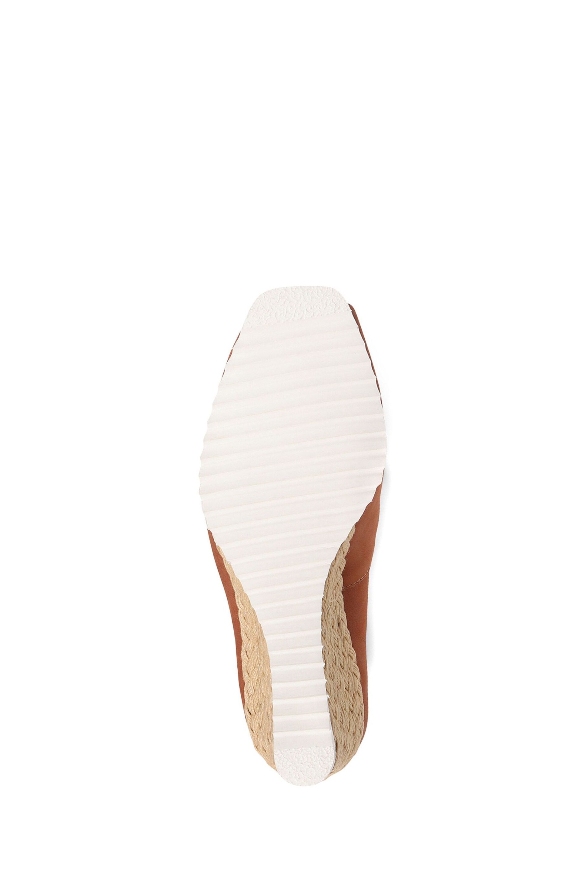 Van Dal Peep Toe Espadrille Wedge Sandals - Image 5 of 5