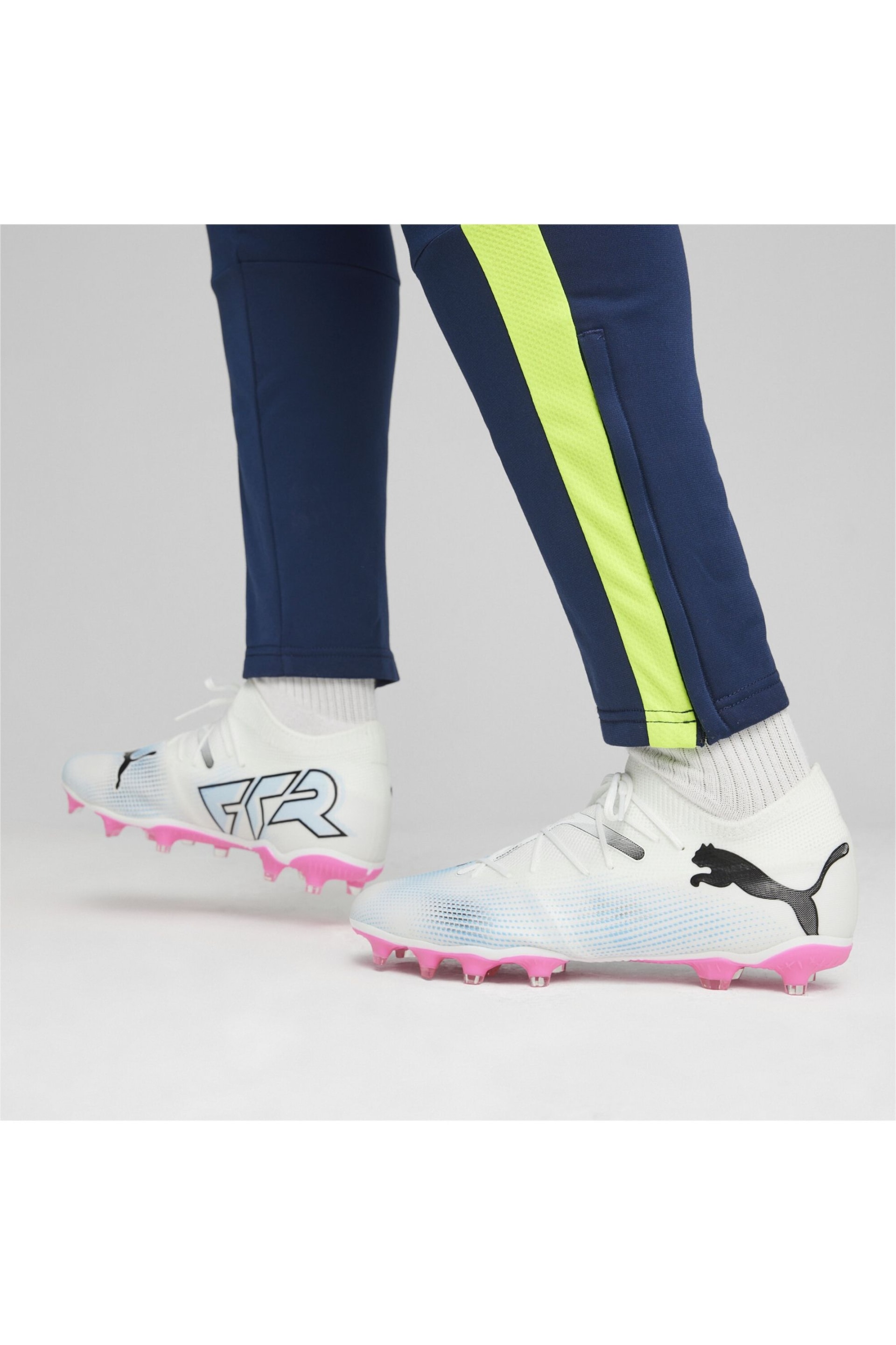 Puma White Future Match 7 Firmground Football Boots - Image 5 of 6