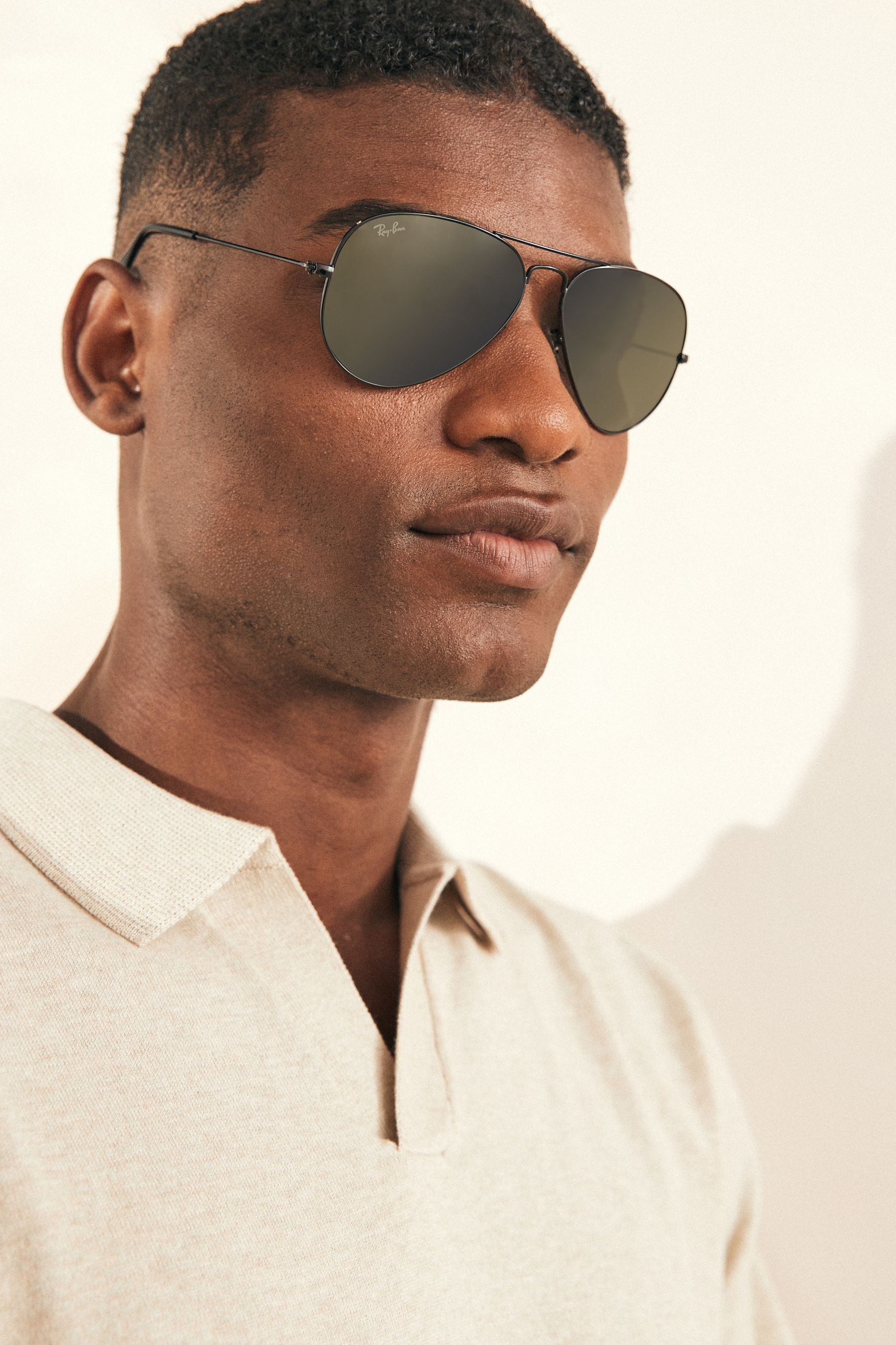 Buy Ray Ban Large Aviator Sunglasses from the Next UK online shop