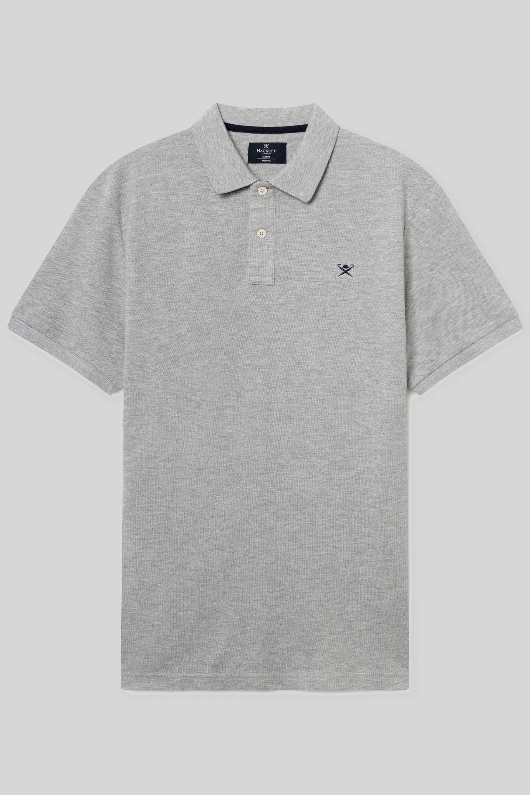 Buy Hackett London Men Grey Polo Shirt from the Next UK online shop