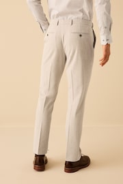 Stone Slim Fit Motionflex Stretch Suit: Trousers - Image 4 of 10