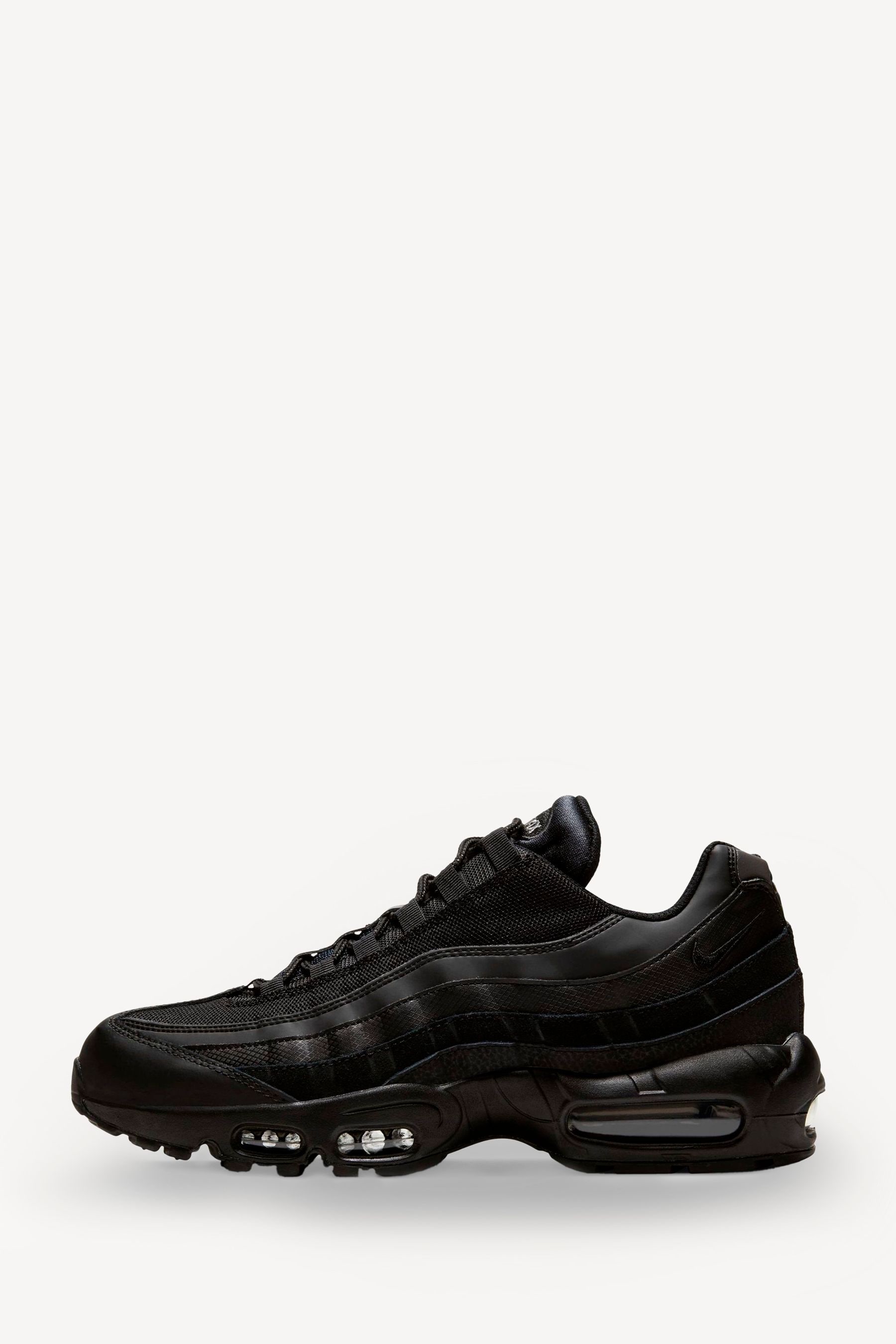 Nike air max 95 essential trainer black shop