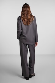 PIECES Grey Relaxed Fit Tailored Blazer - Image 3 of 6