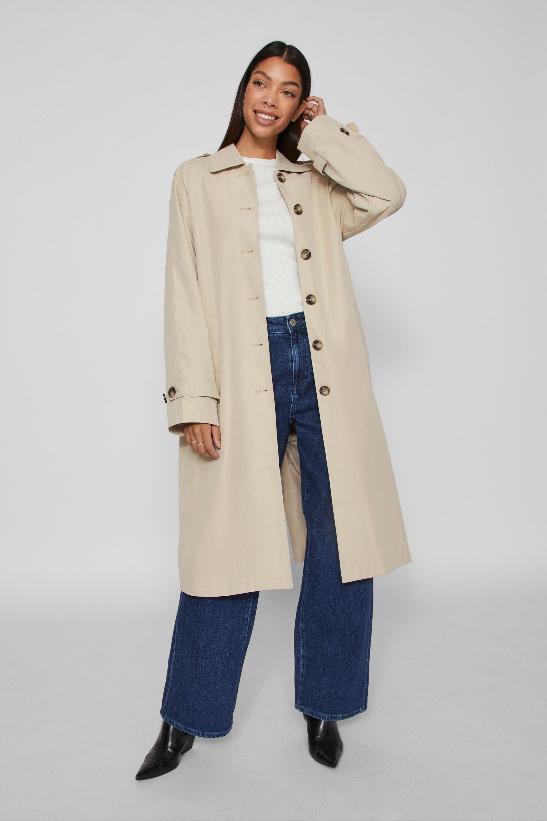 Vila trench coat discount