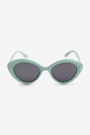 Mint Green Polarized Soft Cateye Sunglasses - Image 4 of 6