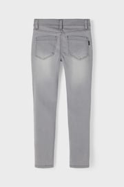 Name It Grey Boys Slim Fit Jeans - Image 4 of 6