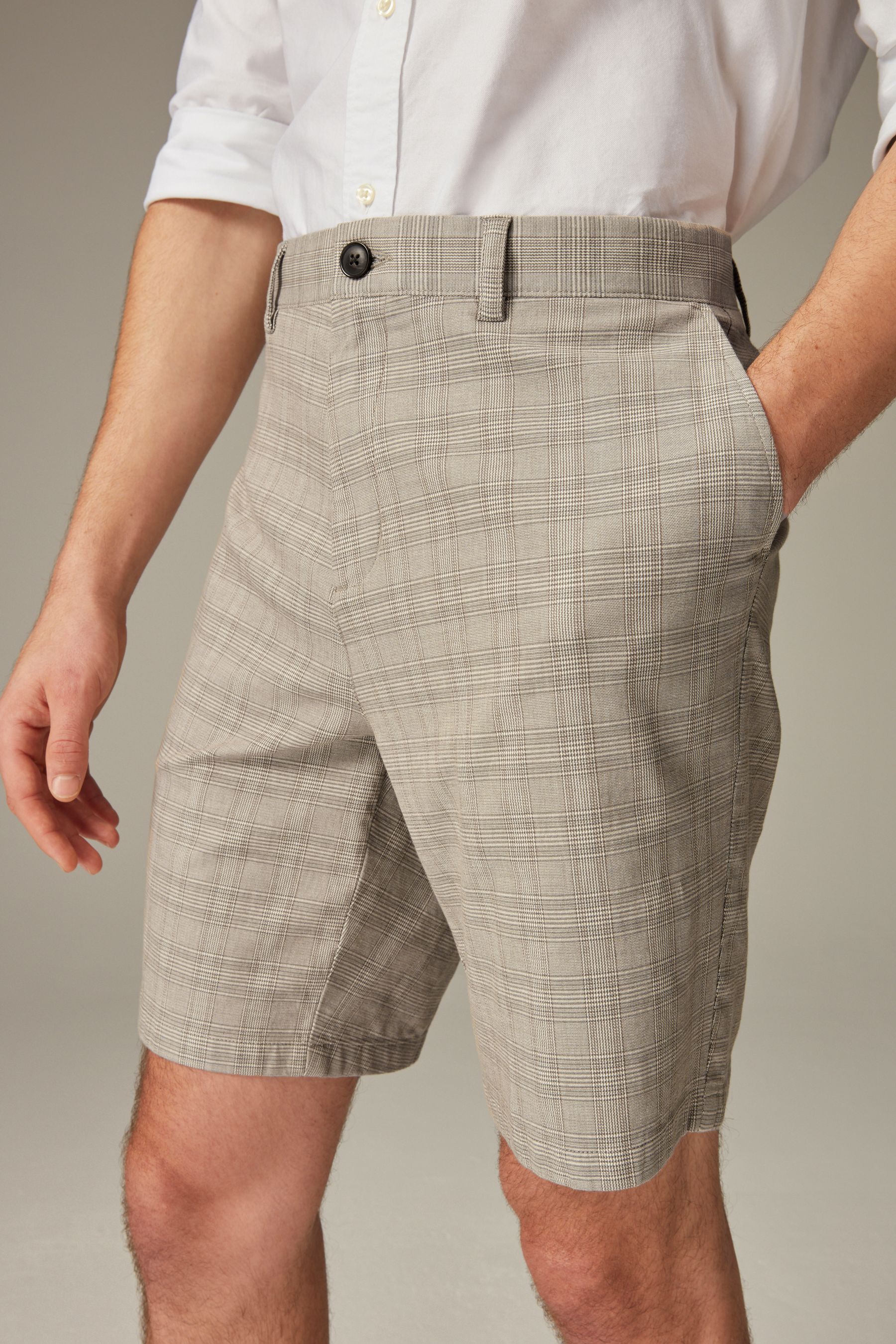 Fitted chino shorts sales