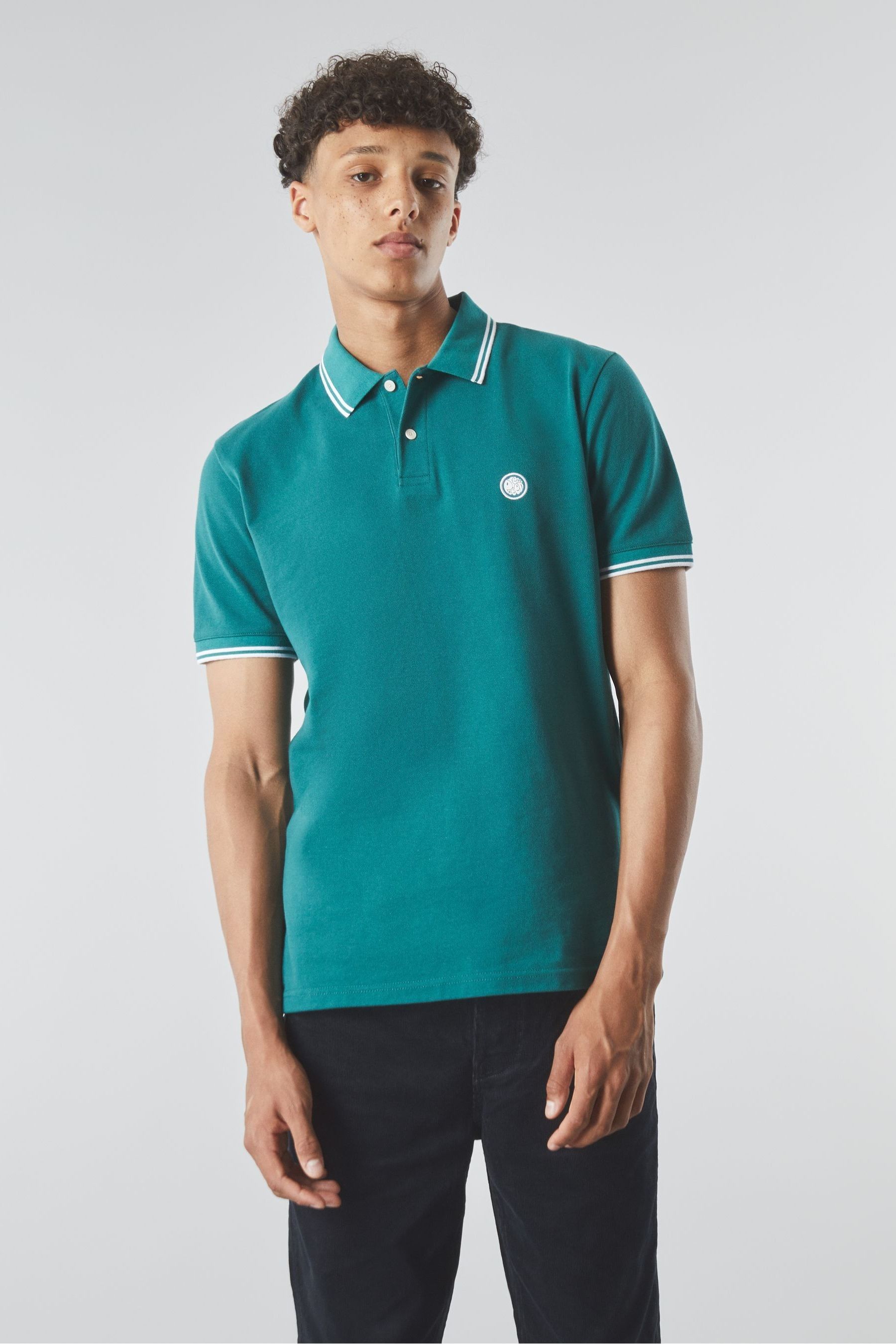 Buy Pretty Green Barton Tip Polo Shirt from the Next UK online shop
