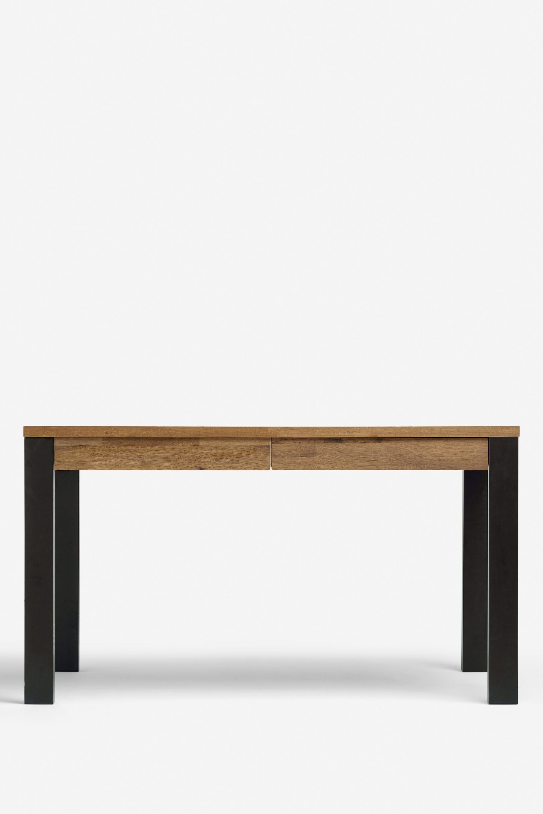 Buy Dark Bronx Oak Effect Dining Table from the Next UK online shop