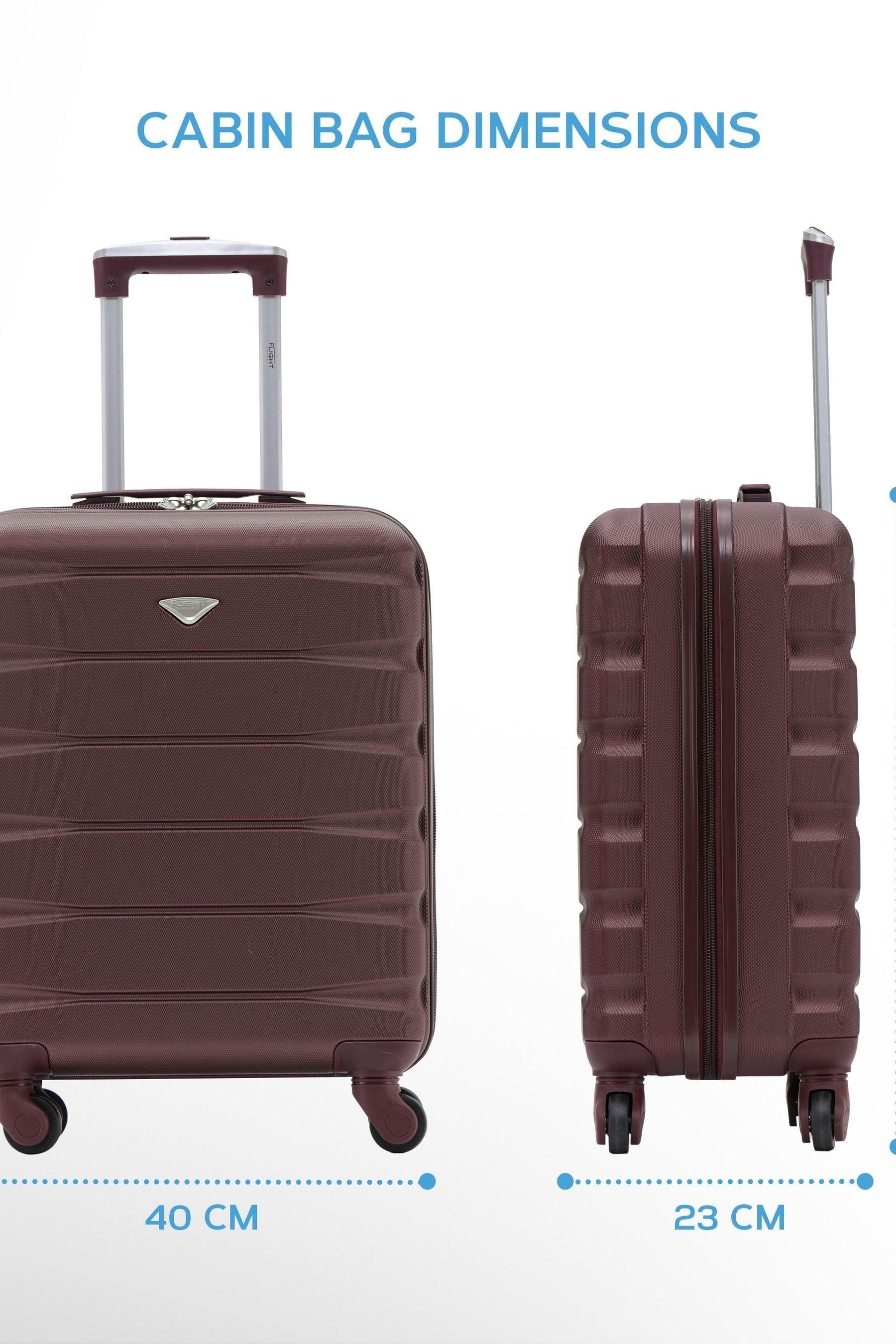 55x40x23 cm carry on luggage 2025