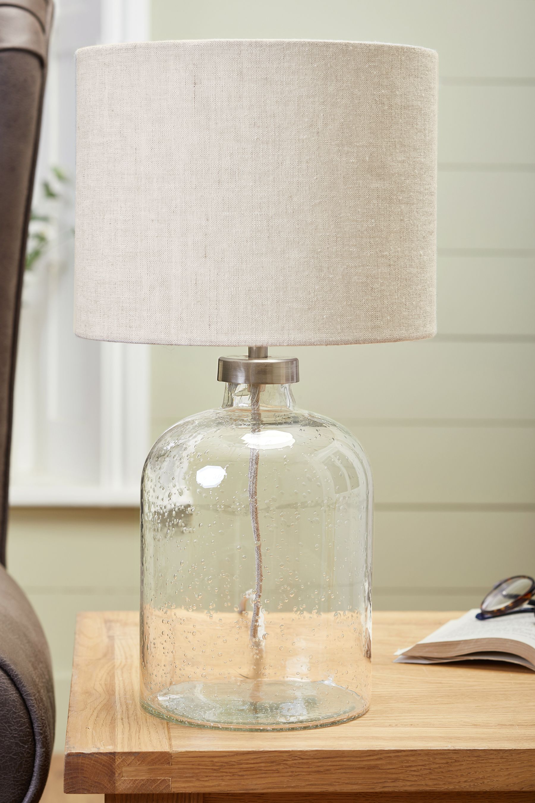 Buy Clear Brompton Table Lamp from the Next UK online shop