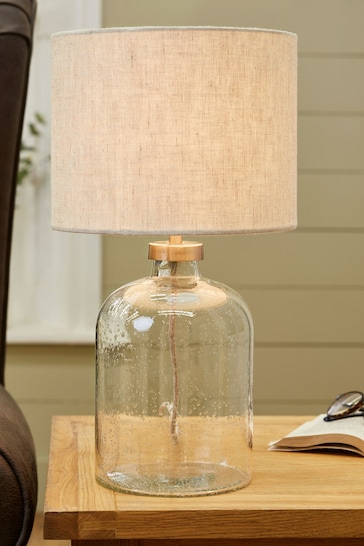 Clear Brompton Table Lamp