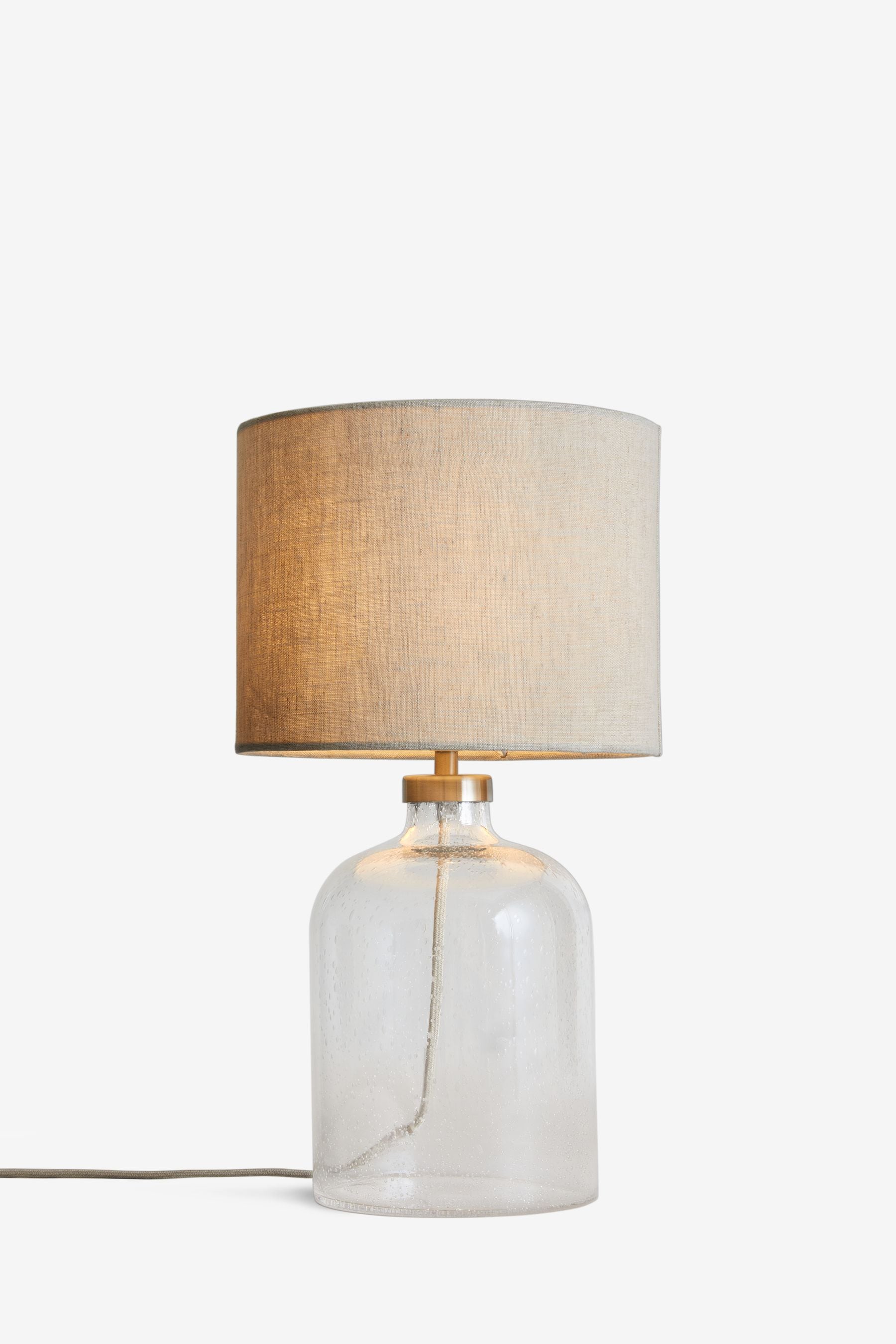 Clear Brompton Table Lamp