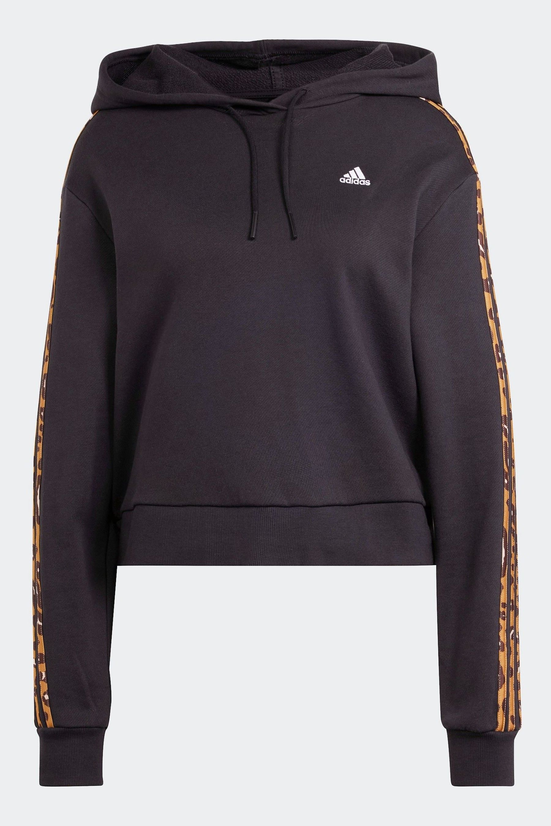 Adidas hoodie leopard print cheap