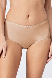 Black/White/Nude Midi Microfibre Knickers 5 Pack - Image 4 of 8