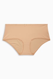 Black/White/Nude Midi Microfibre Knickers 5 Pack - Image 6 of 8