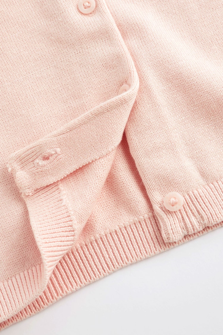 Pink Baby Knitted Cardigan (0mths-2yrs) - Image 4 of 6