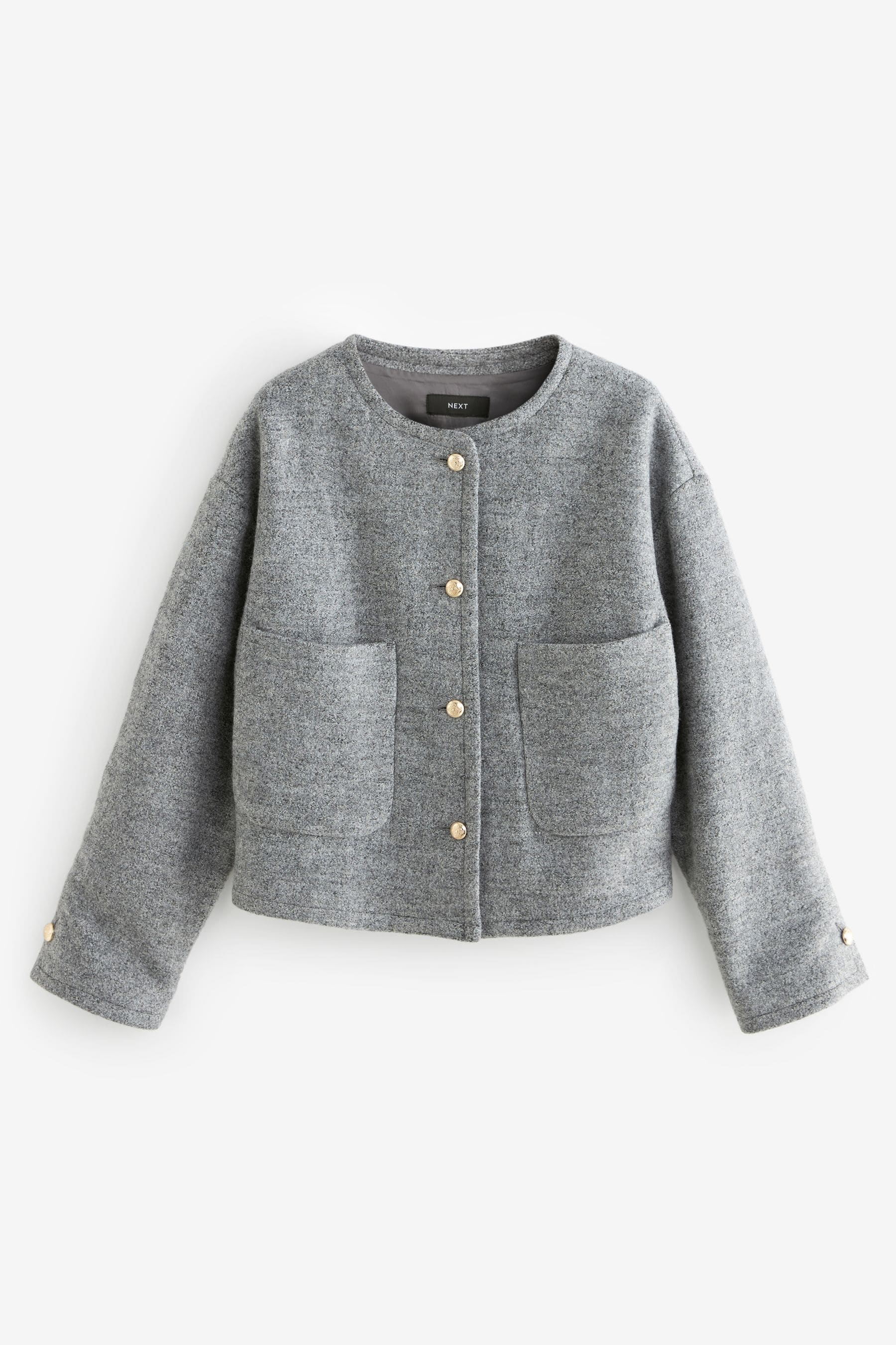 Boucle jacket next online