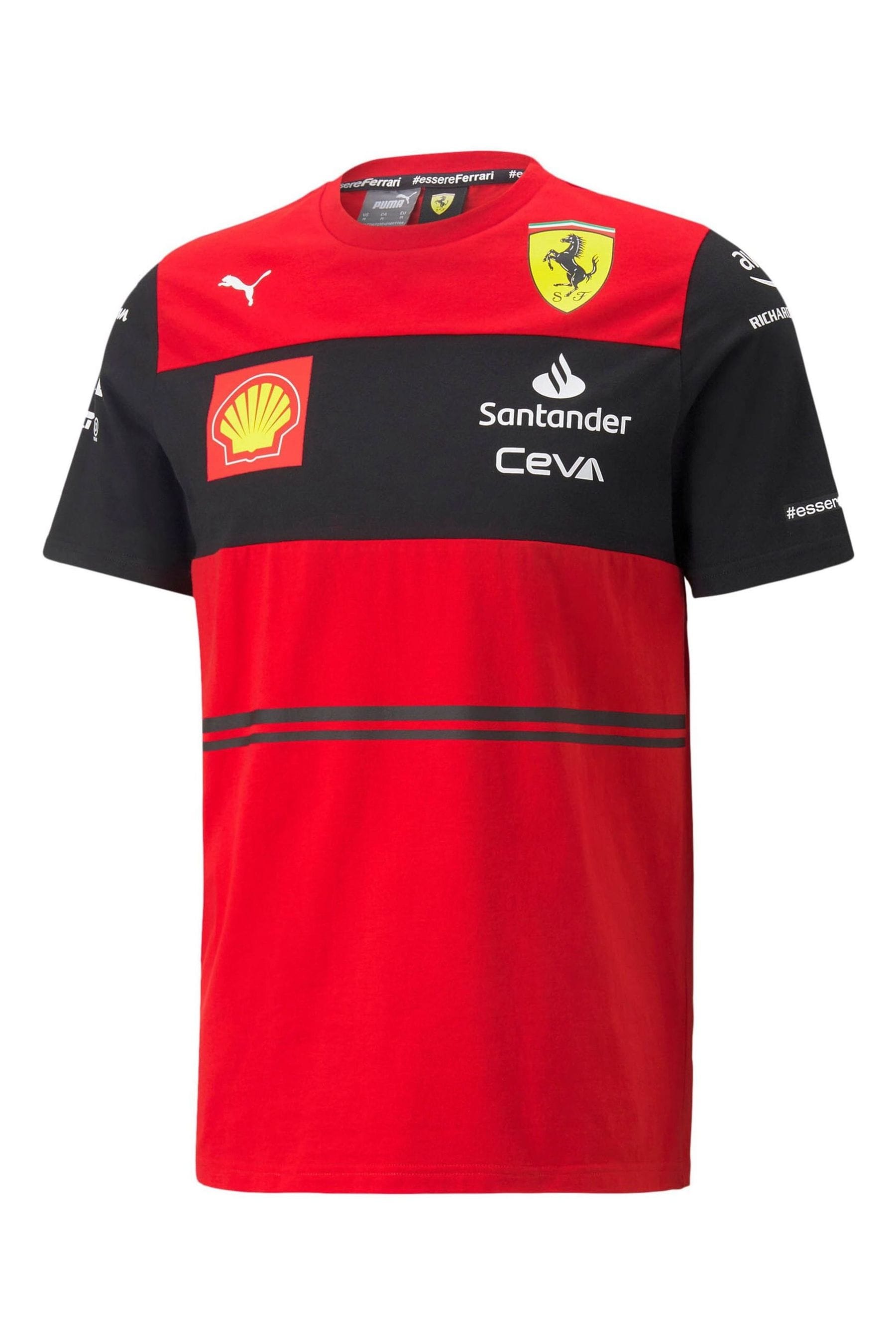 Buy Puma Red Scuderia Ferrari 2022 Team T Shirt from the Next UK