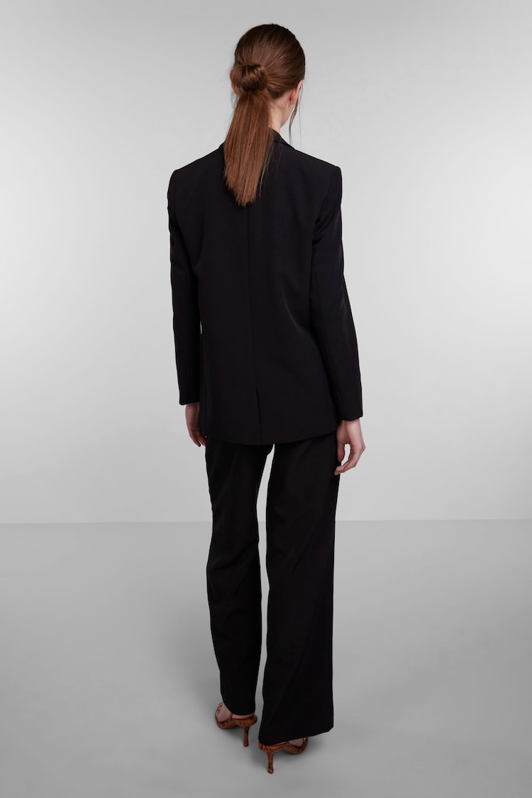 PIECES Black Relaxed Fit Blazer - Image 2 of 6