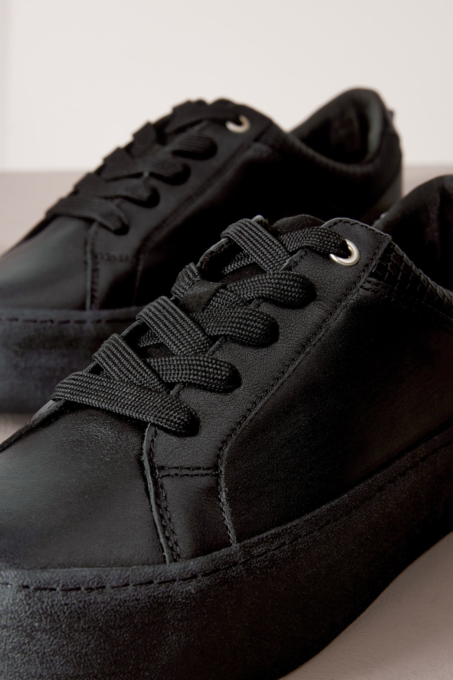 Bronx black suede chunky sole trainers online