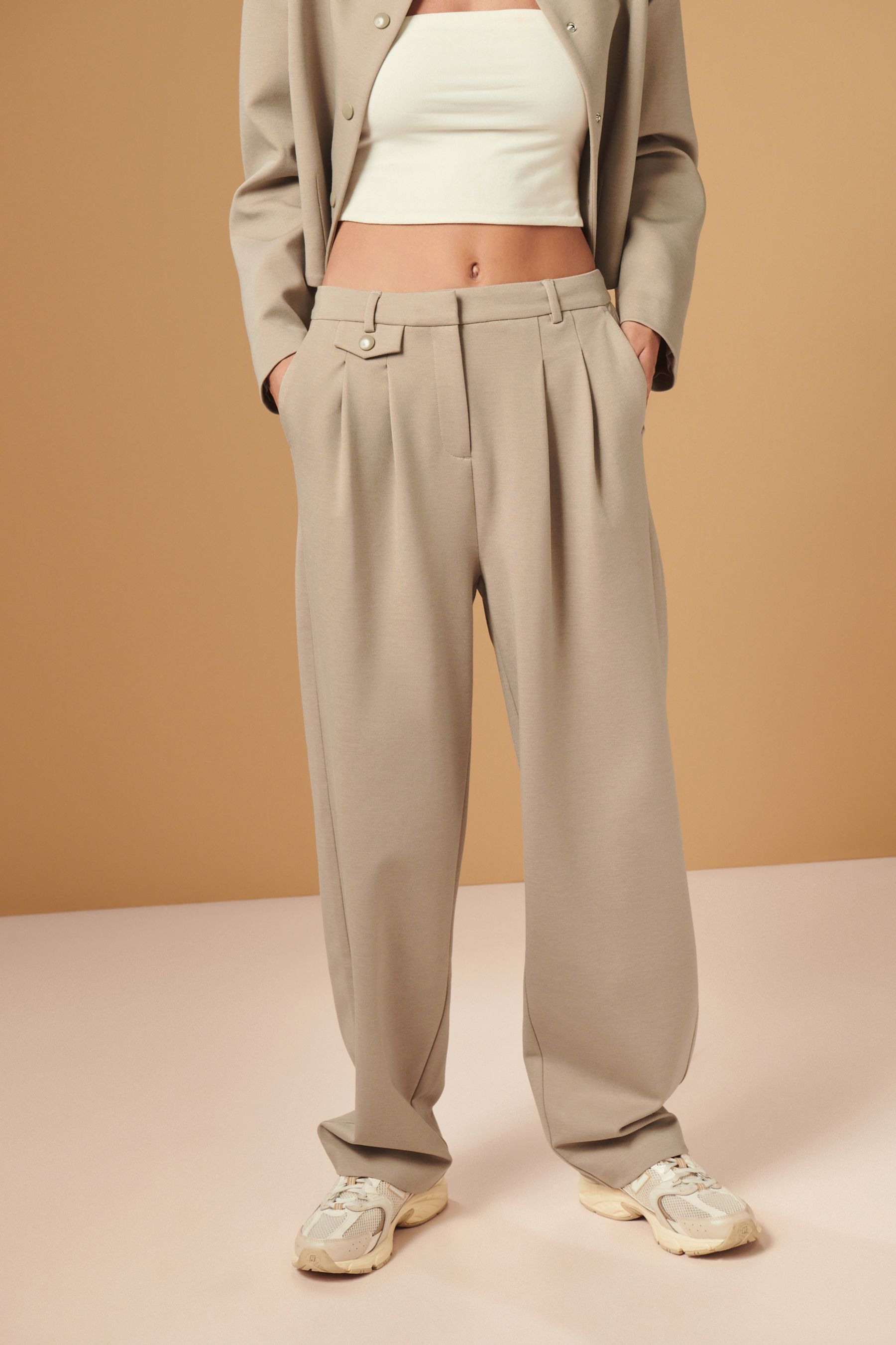Next womens khaki trousers new arrivals