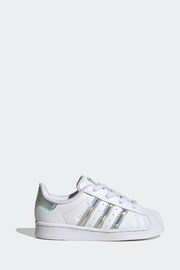 adidas Originals Juniors White Trainers - Image 1 of 9