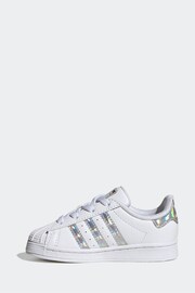 adidas Originals Juniors White Trainers - Image 2 of 9