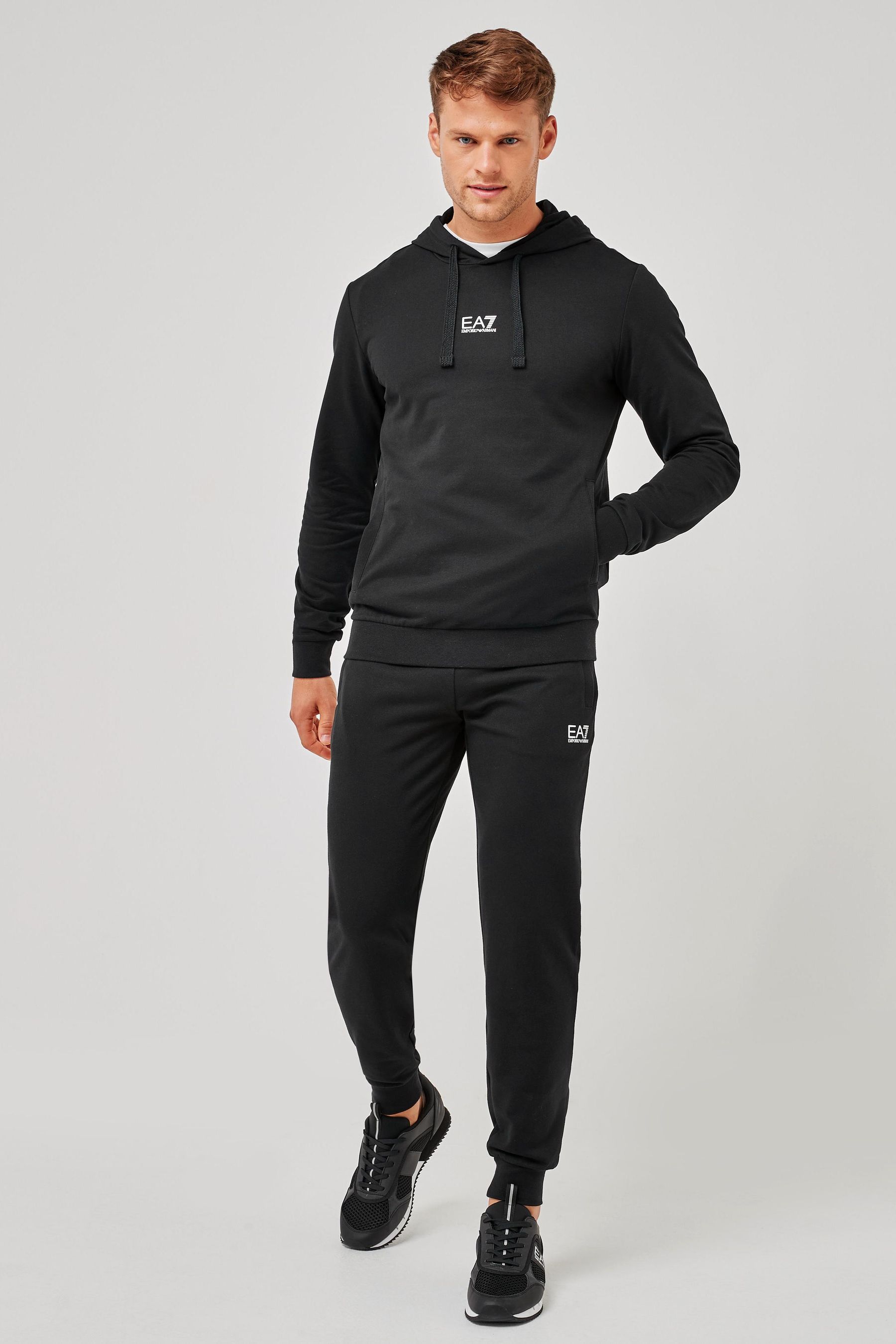 Emporio Armani EA7 Black Tracksuit