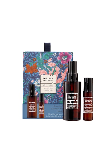 William Morris At Home Beautiful Sleep - Essential Duo Set (Pillow Mist 50ml & 10ml Pulse Point Oil)