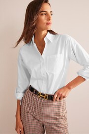 Boden White Connie 100% Cotton Shirt - Image 1 of 6