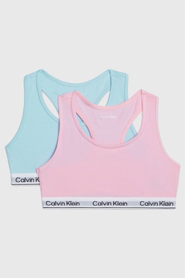 Calvin Klein Pink Bralette 2 Pack