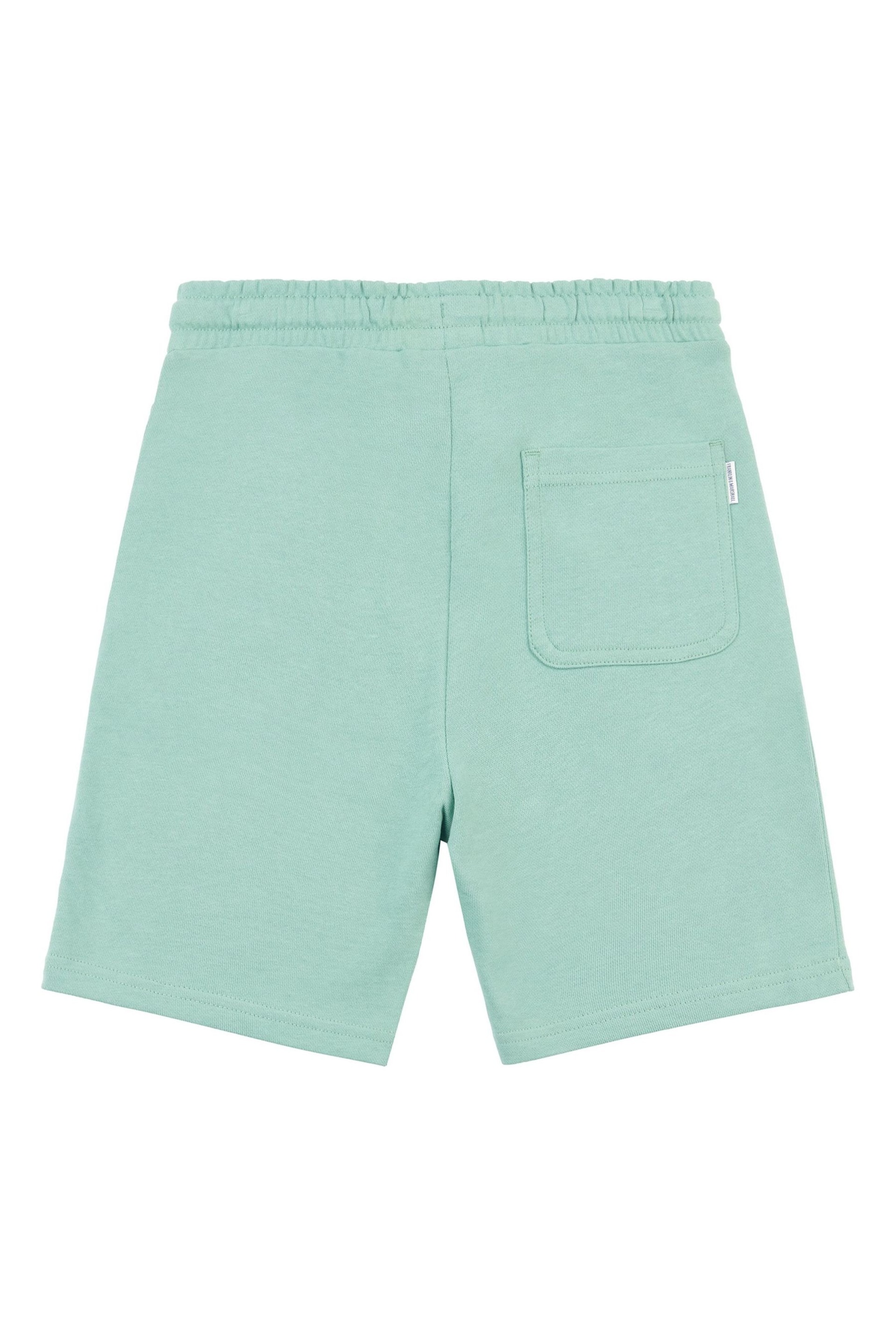 Franklin & Marshall Greean Arch Letter Shorts - Image 2 of 3