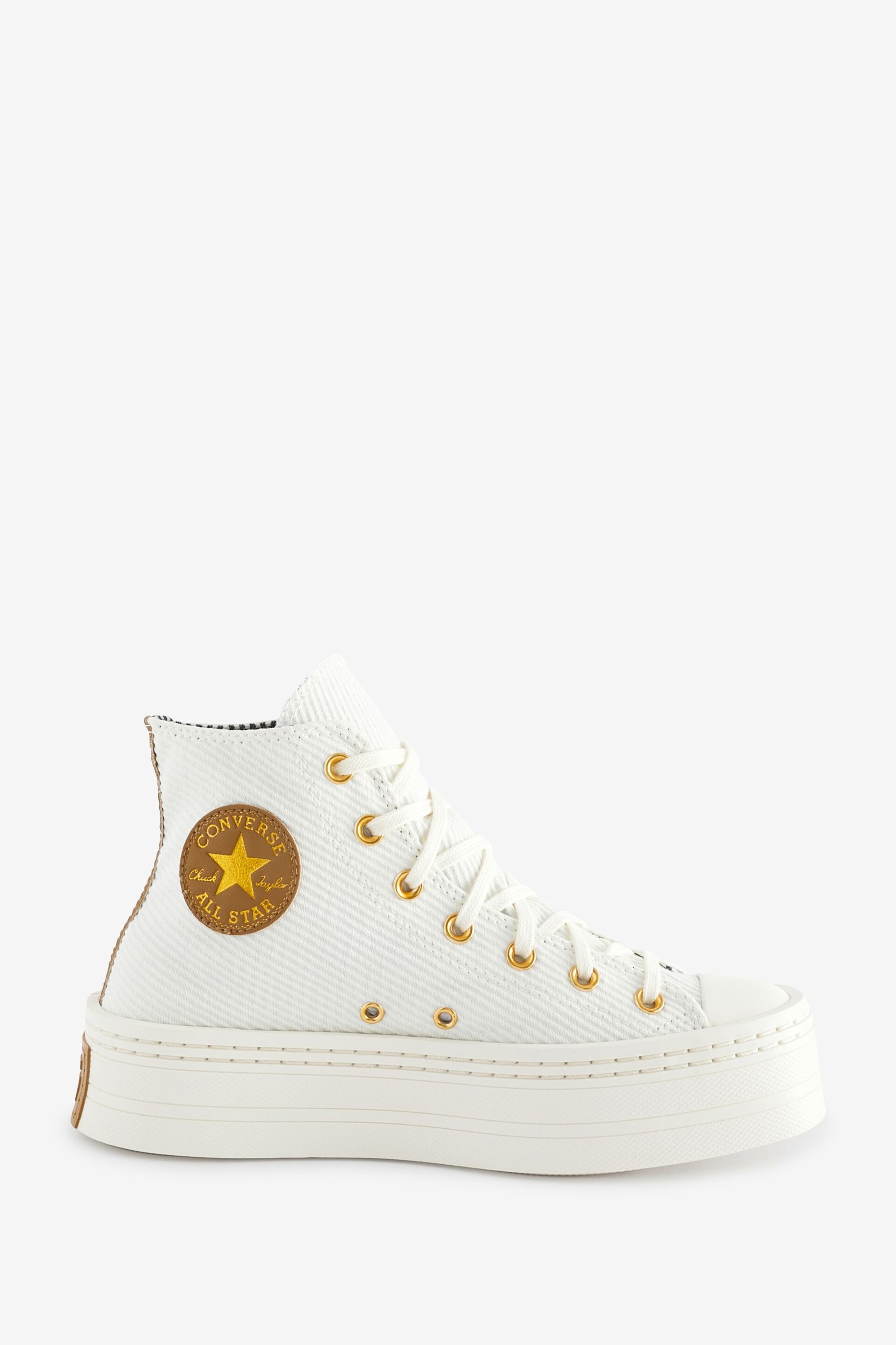 Converse Neutral Modern Lift Trainers - Image 1 of 9