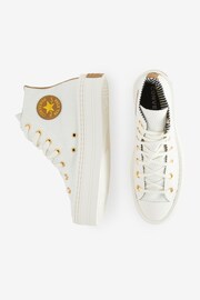 Converse Neutral Modern Lift Trainers - Image 5 of 9